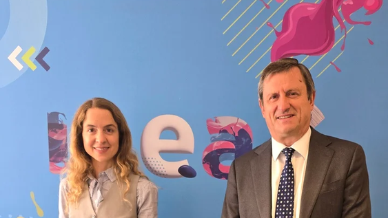 Luciana Paoletti, directora Ejecutiva, y Santiago Mignone presidente.