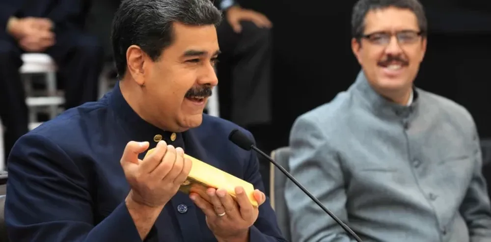 Para financiarse, Nicolás Maduro le vende oro a los Emiratos Árabes