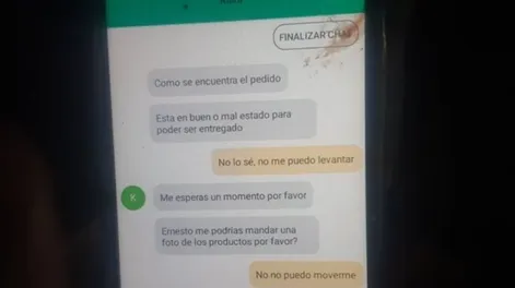 La empresa Glovo reconoció su “error” tras el accidente de un repartidor