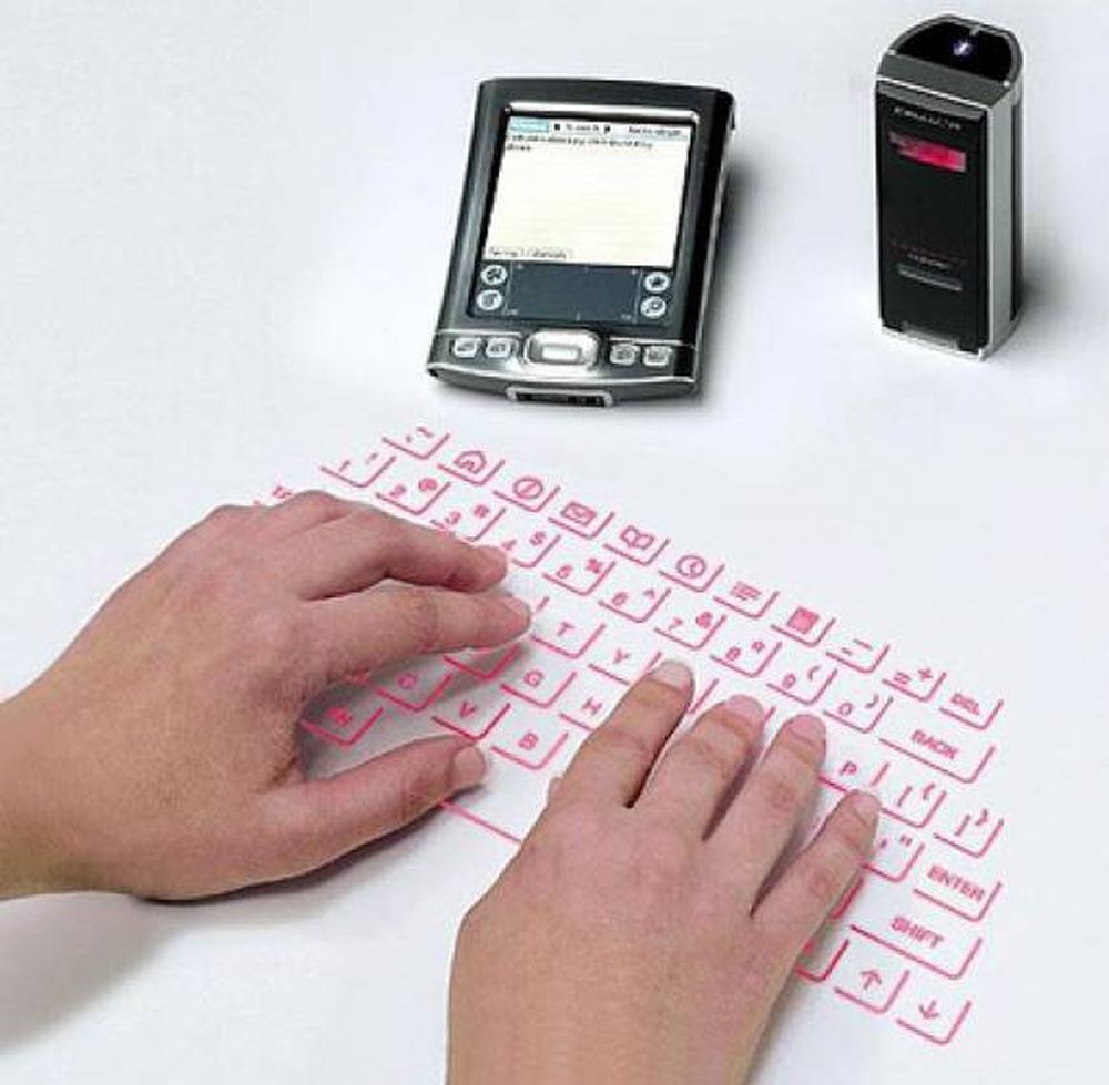 Los teclados invisibles ya son una realidad