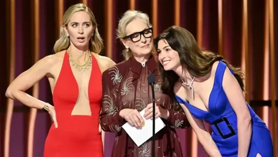 Emily Blunt, Meryl Streep y Anne Hathaway se reunieron en una gala de los Oscar y ahora vuelven en la secuela de la popular El Diablo viste a la moda.