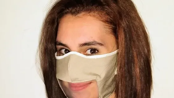 Los barbijos transparentes ‘made in San Juan’: una ayuda a sordos y también a bebés