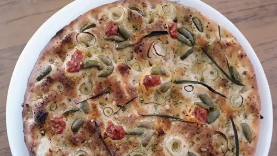 ¡La Focaccia, no puede faltar!