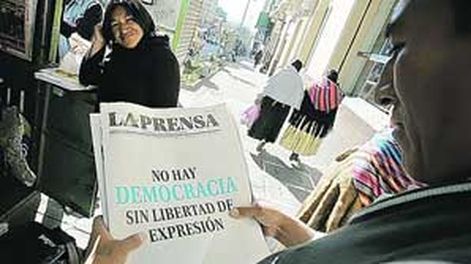 Diarios contra Evo