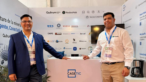 casetic fortalece el vinculo entre tecnologia y mineria en la expo san juan minera