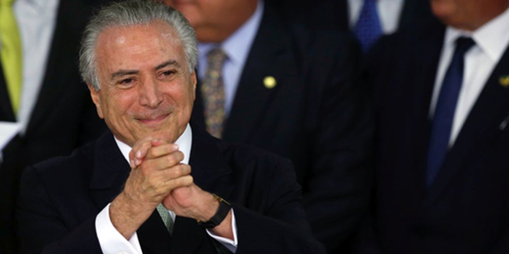 Michel Temer: “Es necesario tener confianza en la democracia brasileña”