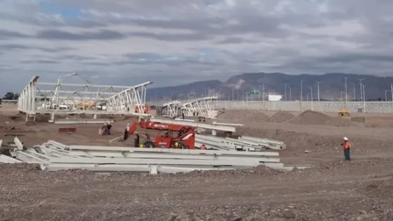 La obra del futuro velódromo tiene un avance del 15% y esperan terminar en marzo del 2021