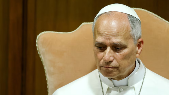 El papa León XIV durante la presentación de Magnifica Humanitas, su primera encíclica, firmada el 15 de mayo en el 135.º aniversario de la Rerum Novarum de León XIII&nbsp;