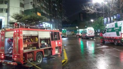 Trágico incendio en un edificio: murió un nene de siete años y hay otra menor grave