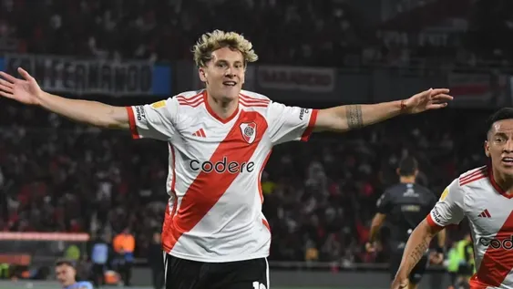 River lo encontró en el final