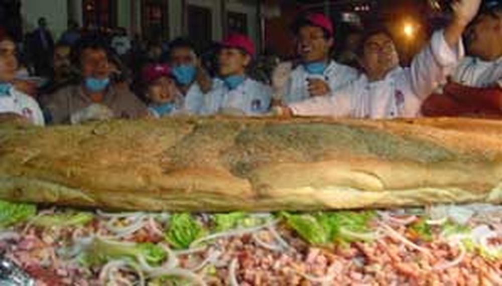 La hamburguesa más grande del mundo