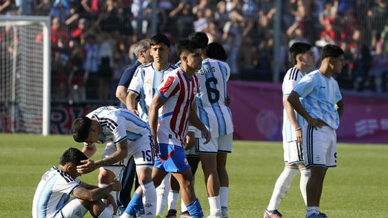 argentina perdio por penales ante paraguay y se quedo con la plata en los juegos suramericanos