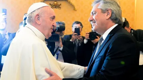 Alberto Fernández le respondió al Papa: “Era otra realidad cuando gobernó Perón”