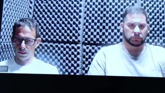 LOS EMPRESARIOS  Héctor Andrés Storniolo y Juan Mauricio Gallerano (arriba) seguirán presos en el Penal de Chimbas.