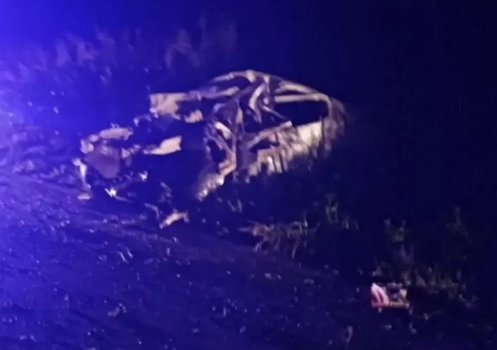 Terrible choque frontal dejó dos muertos