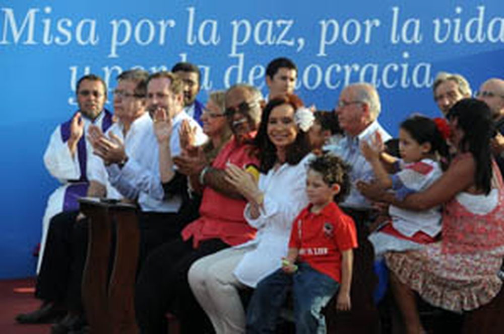 El emotivo homenaje de Cristina a Chávez