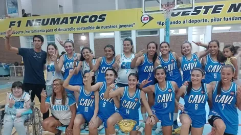 Lanteri se consagró bicampeón del básquet femenino