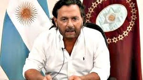 Gustavo Sáenz, gobernador de Salta.
