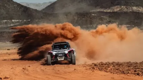 La dupla Benavides-Sisterna terminó tercera en la sexta etapa.