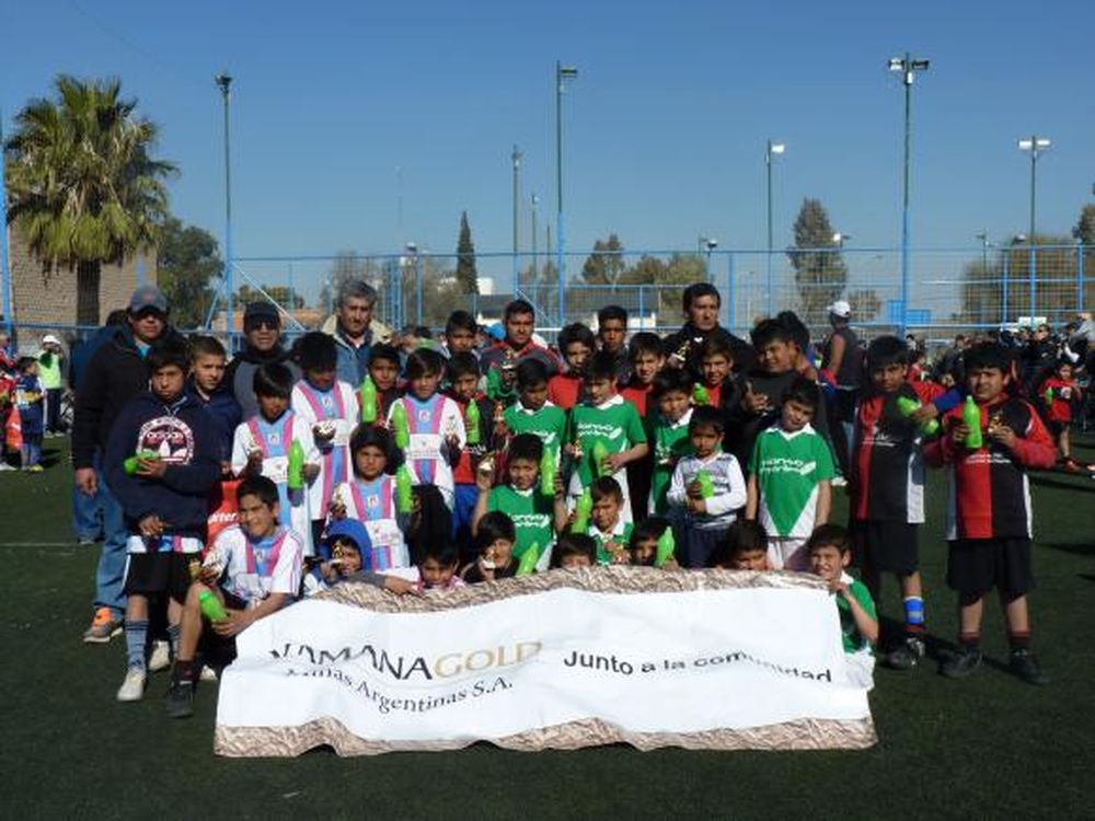Chicos jachalleros, en un interprovincial de fútbol