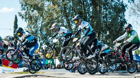 Espectacular. El bicicross tuvo en San Juan un fin de semana de caracter internacional con gran presencia de los mejores pilotos.