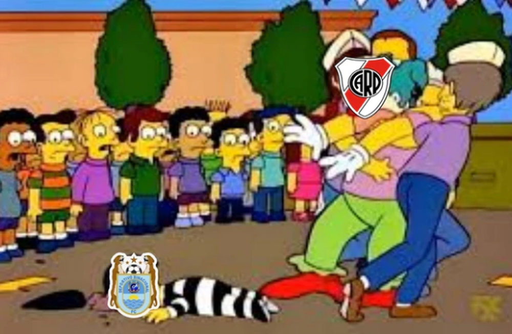 Los memes de la histórica goleada de River 8-0 ante Binacional