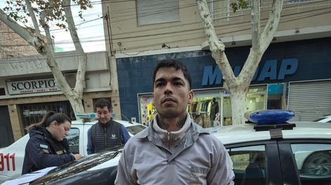 Ariel Armando Cortez, el joven detenido por intento de hurto en ANSES San Juan.&nbsp;
