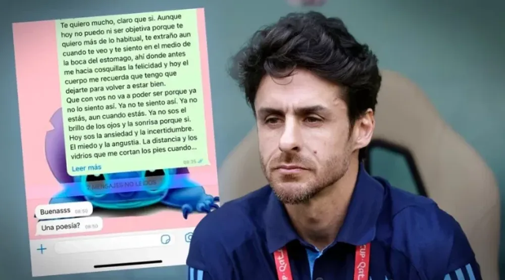 Pablo Aimar aclaró su insólita vinculación con el chat viral de “buenas, ¿una poesía?”