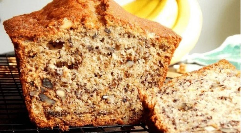 Budín de banana sin azúcar ni harina: rico, fácil y económica para disfrutar