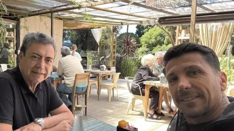 Eduardo Cabello y Juan Pablo Brey.-