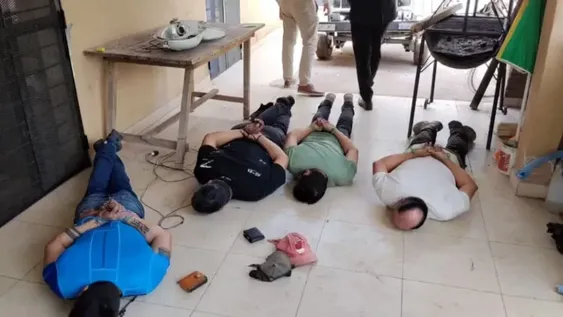 La comisaría de  Chusca fue señalada por el uso ilegal de presos.