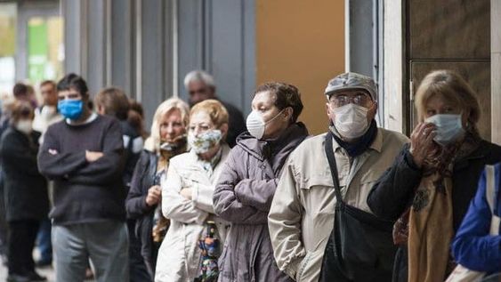 Durante la pandemia se redujo el número de jubilados en el país