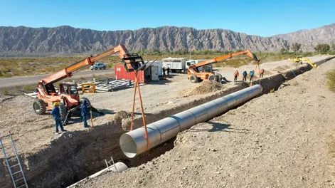 Obra del Acueducto.-