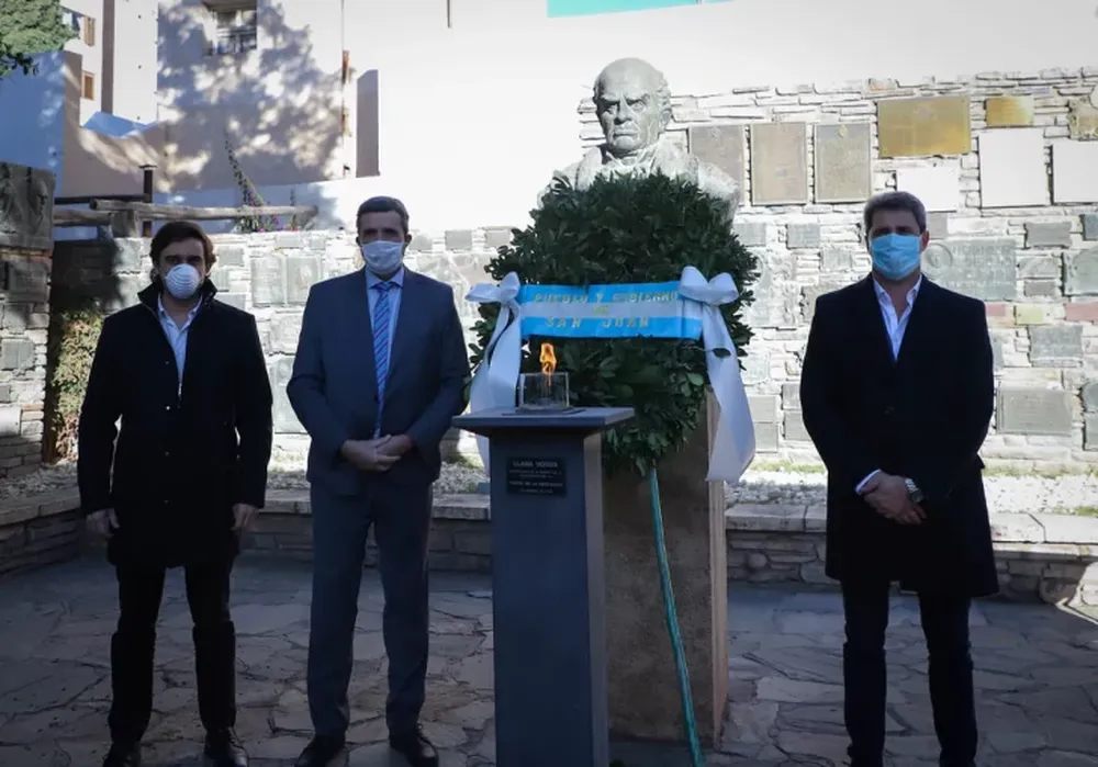 Uñac: “La minería nos acompañó a bajar la curva de la pandemia”