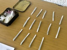 Secuestro de marihuana y un detenido, tras disturbios producidos en el estadio de San Martín de San Juan.&nbsp;