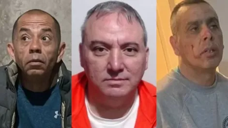 El Pitufo Rodríguez, Rubén Díaz y Pablo El Dibu Díaz.