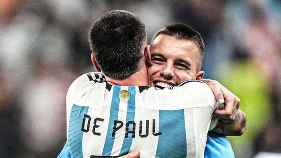 Gio Lo Celso fue parte de los festejos