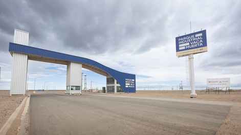 El Parque Industrial Vaca Muerta, desarrollado por ZLT.-