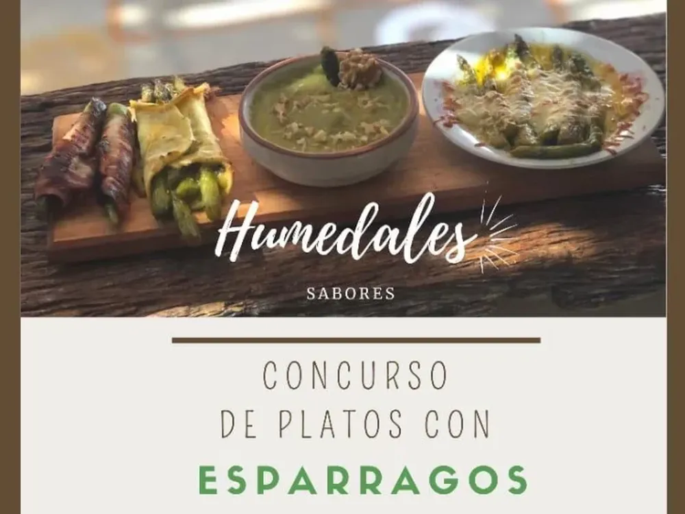 Concurso de platos con espárragos