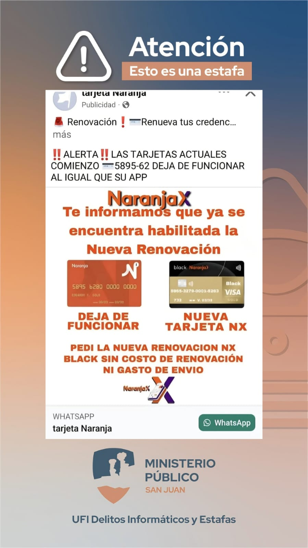 La nueva metodolog&iacute;a de estafas virtuales.&nbsp;