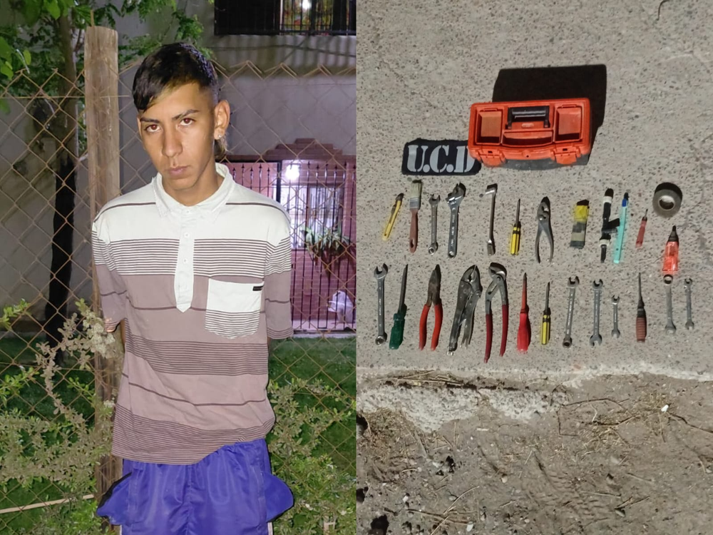 Detenido.