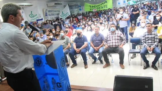 Fuerte arenga de Uñac para consolidar el triunfo electoral