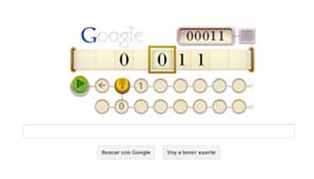 Doodle del sistema binario