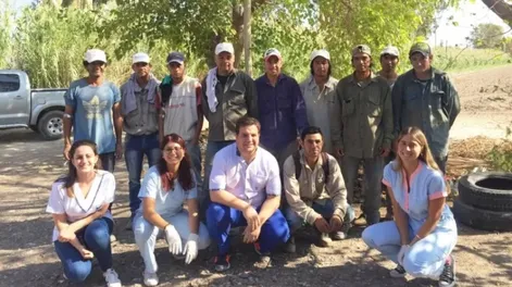 Controles renales a trabajadores rurales