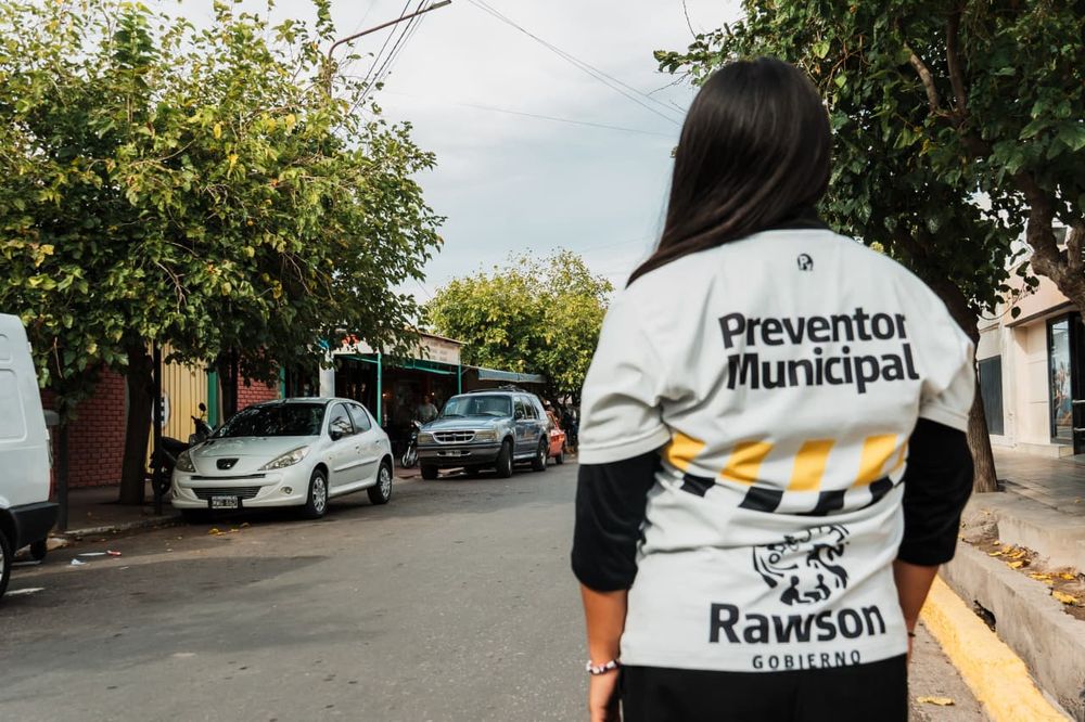El municipio de Rawson puso en marcha un nuevo plan de ordenamiento vial en Villa Krause.