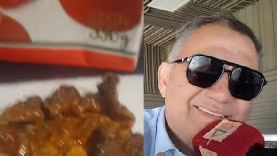 Famoso locutor de Radio del Sur descubrió algo asqueroso luego de ir al supermercado.