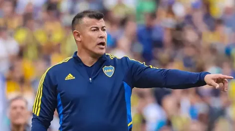 Se viralizó una foto de Almirón en la previa del Superclásico