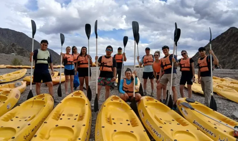 Postales del Parador Punta Negra