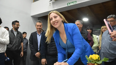 La ministra de Gobierno, Laura Palma.-