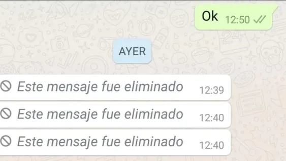 Cómo saber qué decían los mensajes eliminados en WhatsApp